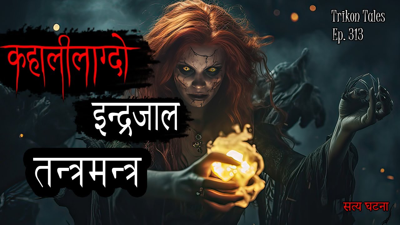 NEPALI HORROR STORY | KAHAALILAGDO INDRAJAAL TANTRAMANTRA | SATYA GHATANA | TRIKON TALES | EP 313
