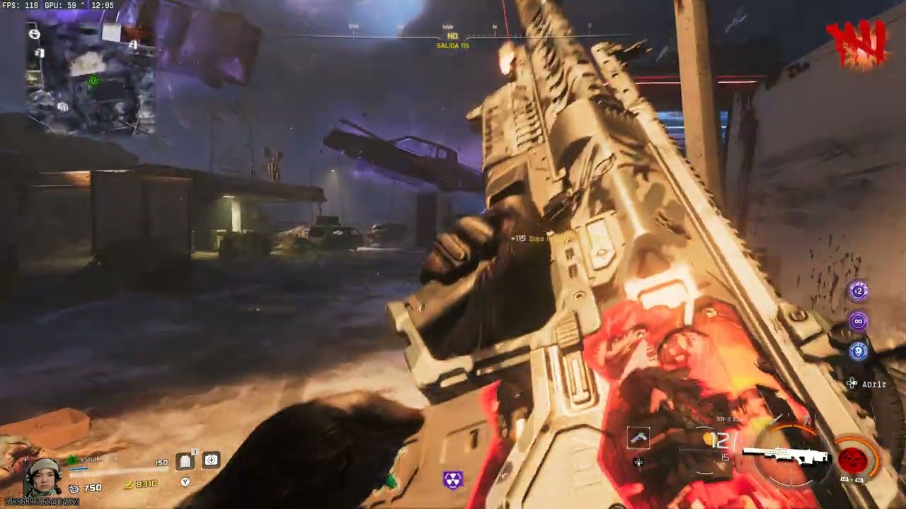 BO7 - Desbloqueando camuflajes Zombies - XR3 ION  -PART 3- (VIDEO NO COMENTADO)