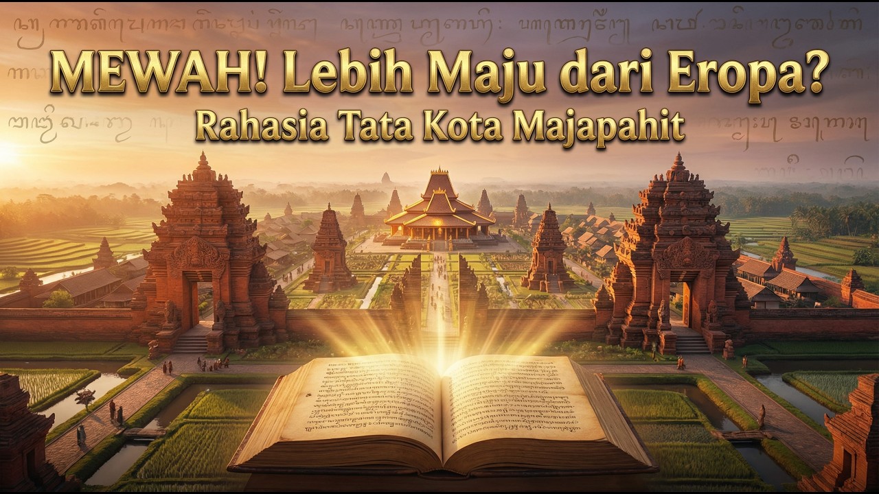 MEWAH! Rahasia Tata Kota Majapahit dalam Nagarakertagama: Ternyata Lebih Maju dari Eropa?