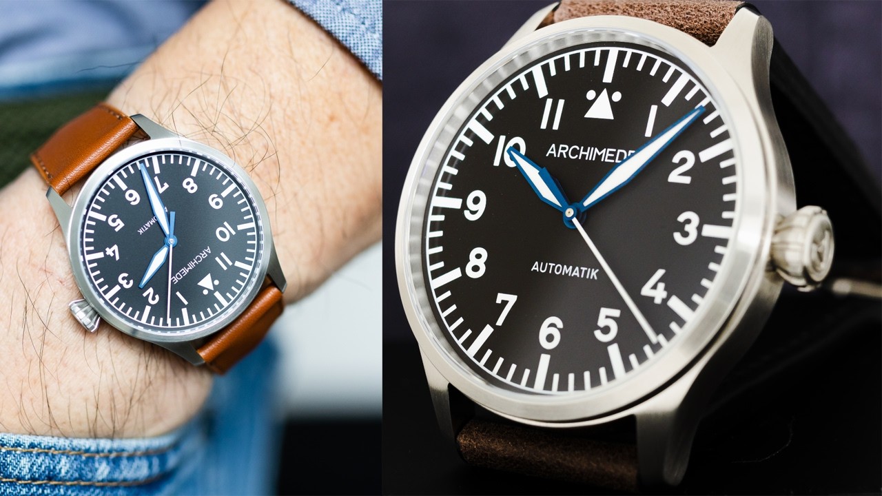 ARCHIMEDE Pilot 39 Automatik Review- Does it fit a small wrist?