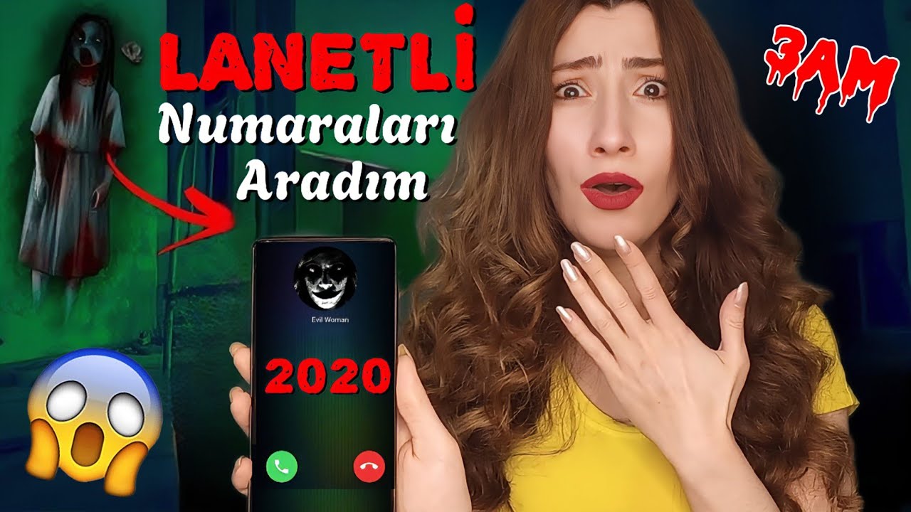 Gece 3'te *LANETLİ* Numaraları Aradım |*Çok Korkunç Şeyler Oldu* 😰🤯