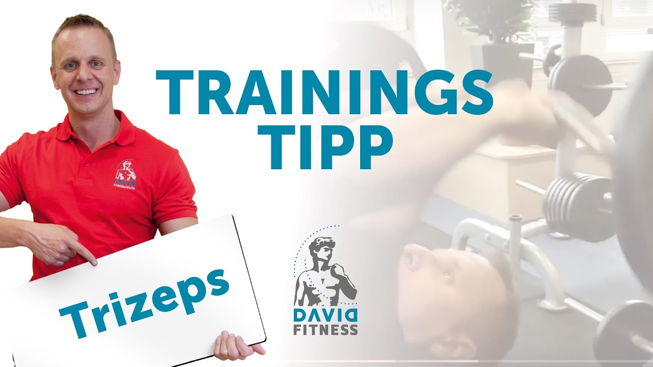 Gezielte Übungen für den Armstrecker - Trizeps Training -!