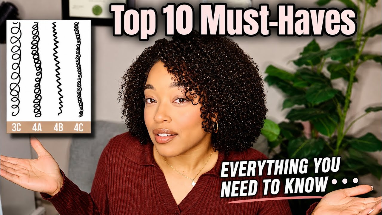 My Top 10 Must-Have Natural Hair Products and Tools 2025