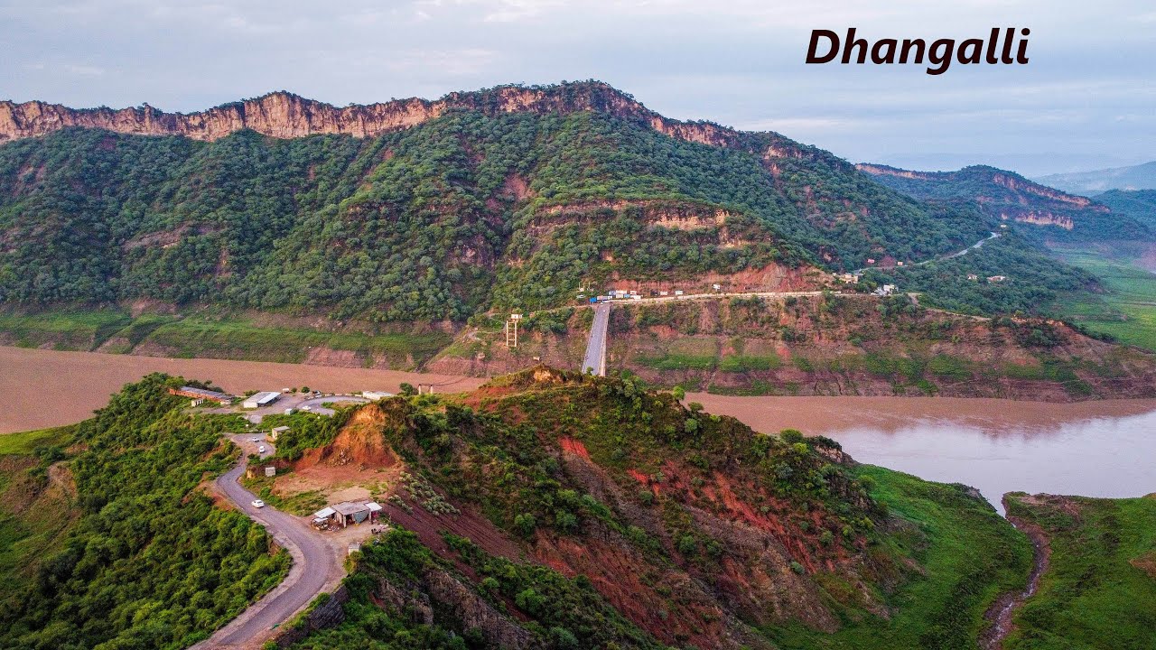 Pakistan to Azad Kashmir Dashcam footage Kallar Syedan Road 2022 x4 Speed
