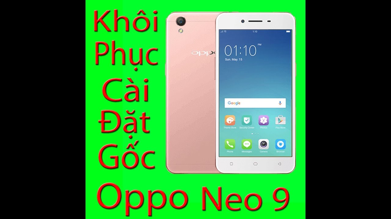 Hướng dẫn khôi phục cài đặt gốc oppo neo 9 A37 | eps 7 Android Fan