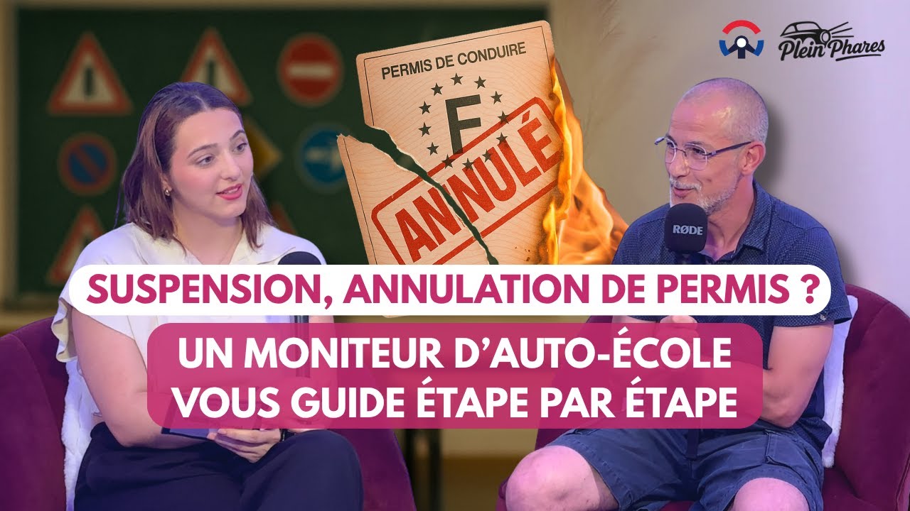 PERMIS DE CONDUIRE SUSPENDU OU ANNULÉ ? LES CONSEILS D’UN MONITEUR D’AUTO-ÉCOLE