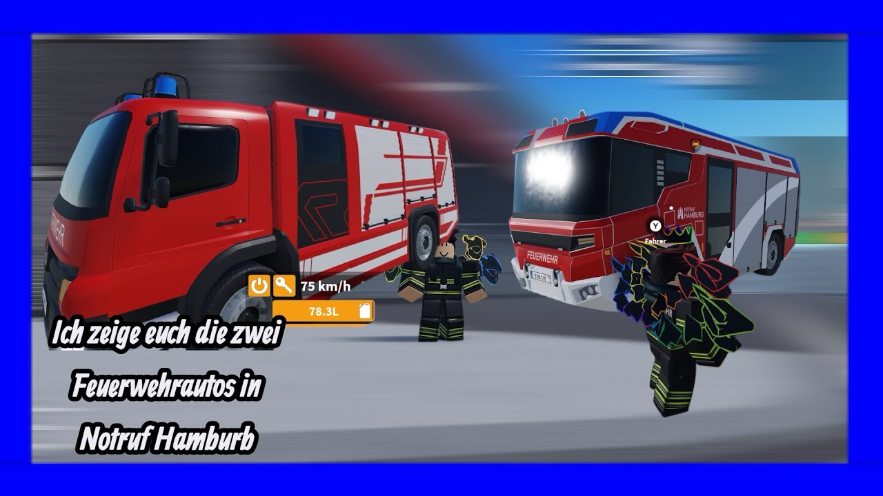 Ich zeige euch die zwei Feuerwehrfahrzeuge in Notruf Hamburg ￼
