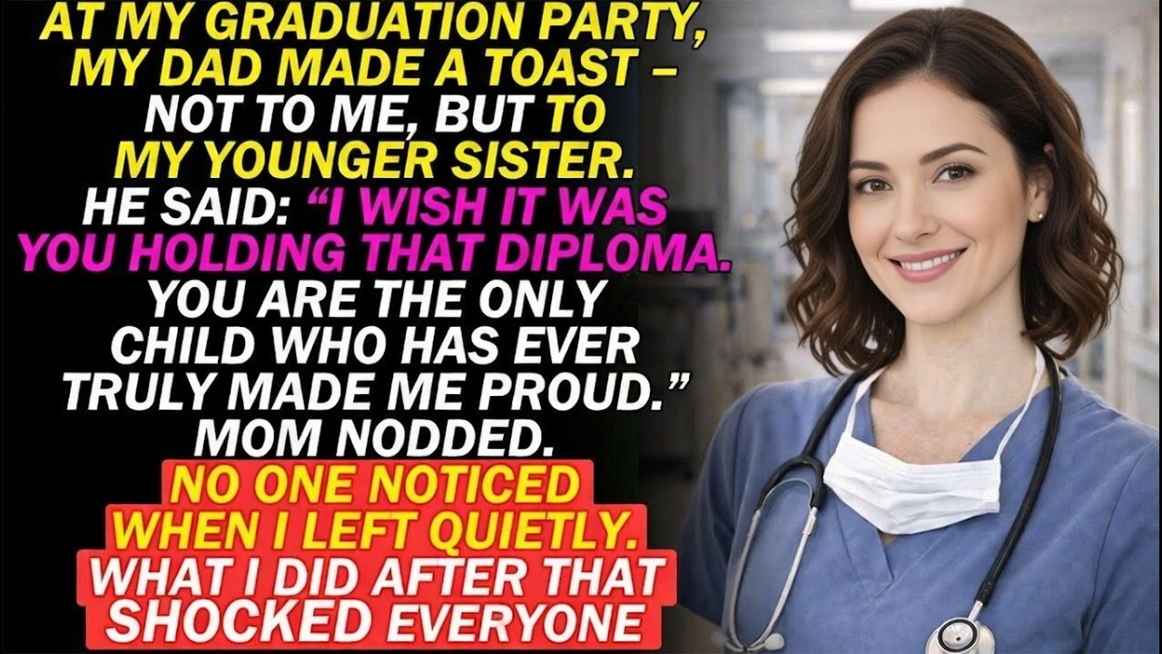 At My Graduatuin Party, My Parents Said My Sister Was 