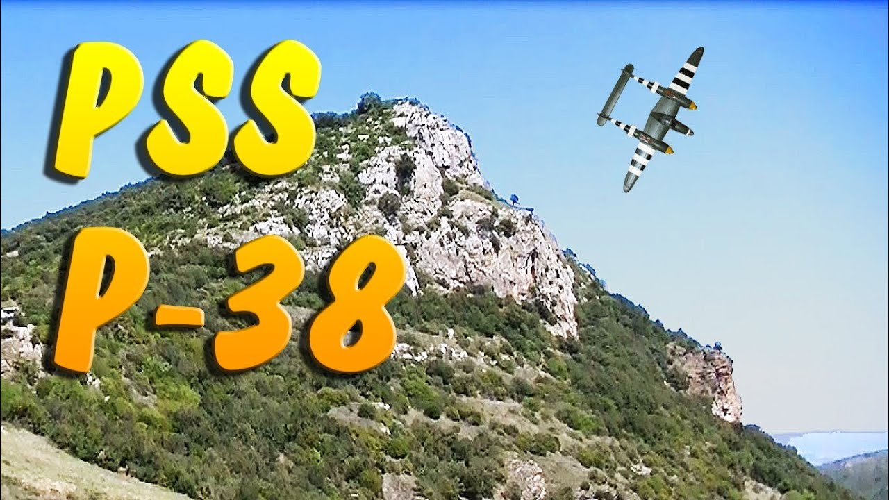 PSS Lightning P-38 premier vol !