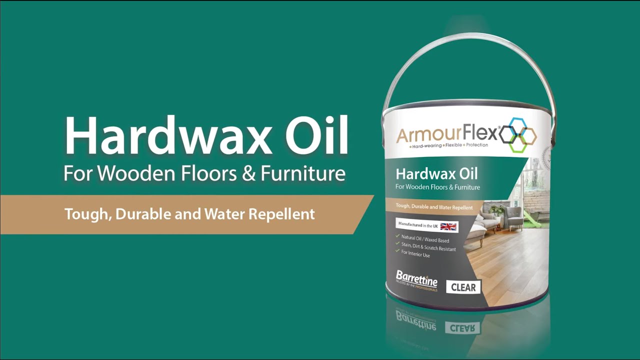 Armourflex Hardwax Oil - For wooden floors & furniture.