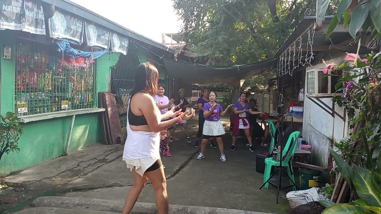 REMIX DANCE FITNESS LICENSE PX GINA PUROK SILANGAN LADIES GROUP MOMSHIE'S ANTIPOLO CITY 