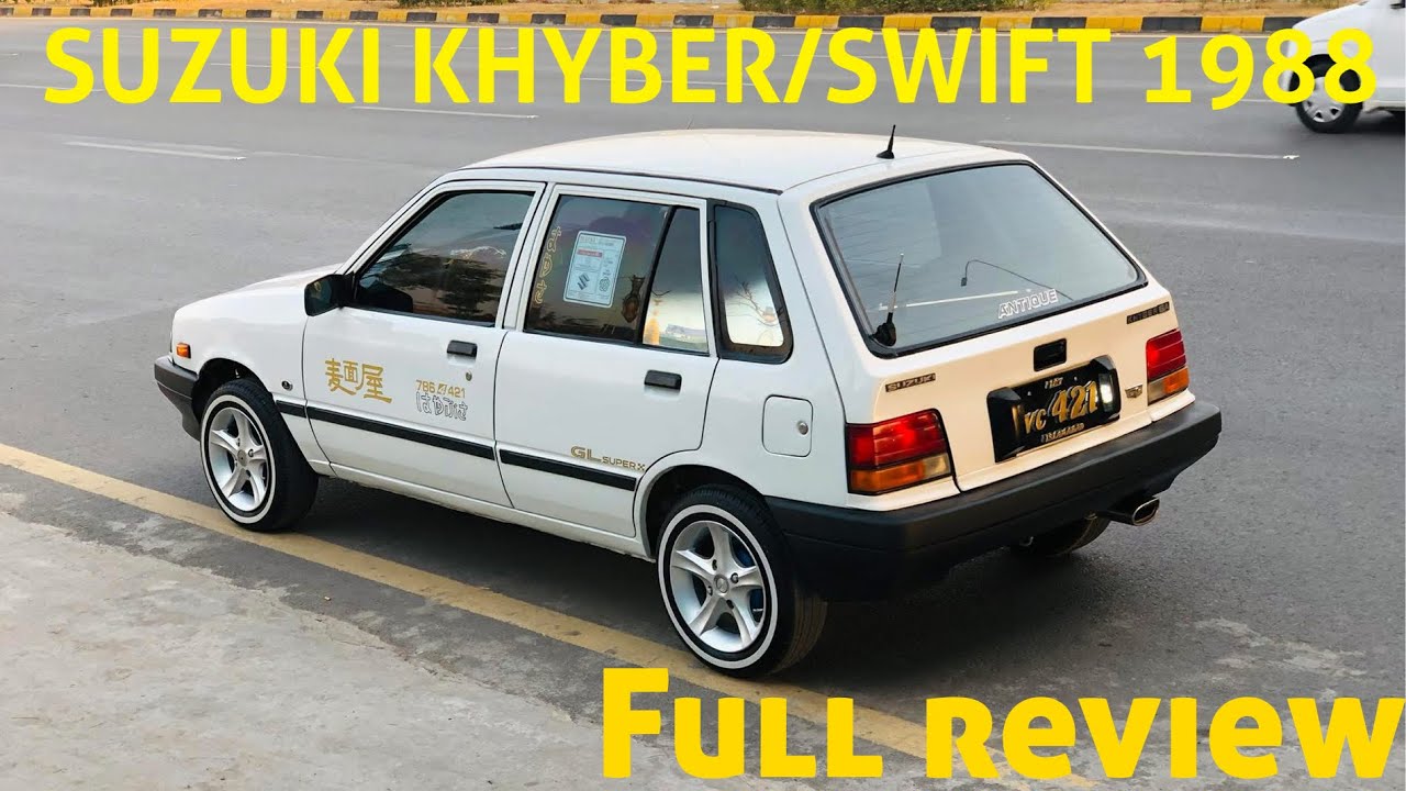 Suzuki khyber/swift 1988 | full detailed review | wahab vlogs 421