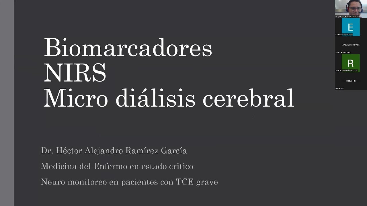 Biomarcadores NIRS microdialisis TCE Grave