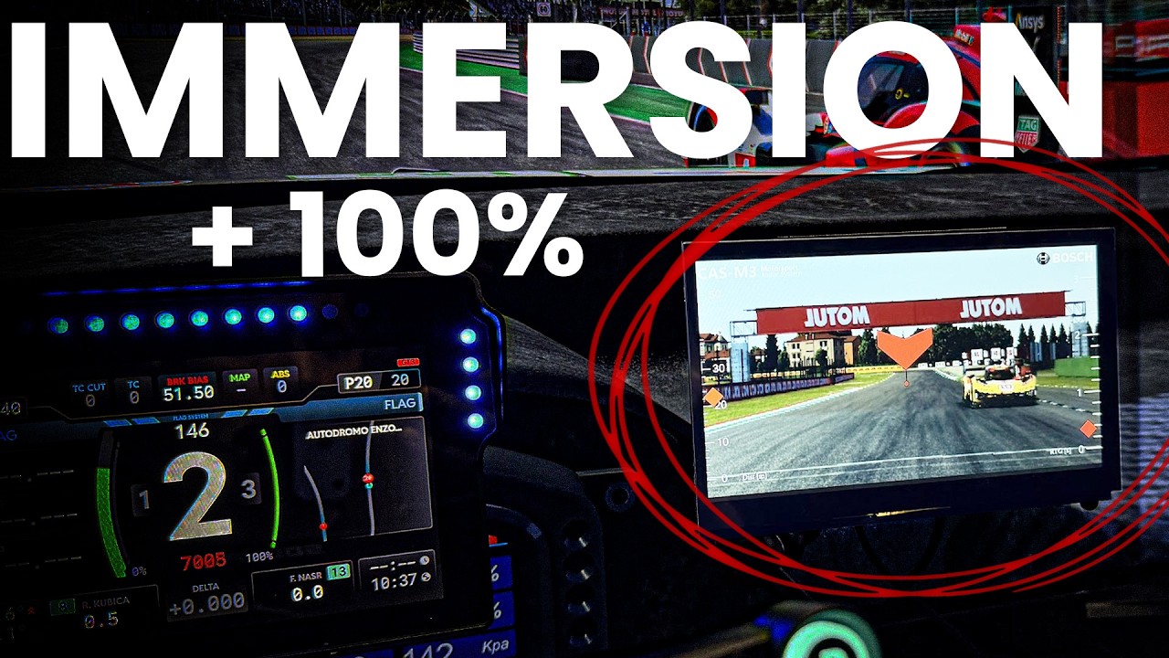 40&euro; Rear View Monitor Upgrade - Massive Immersion Boost (Full Tutorial)