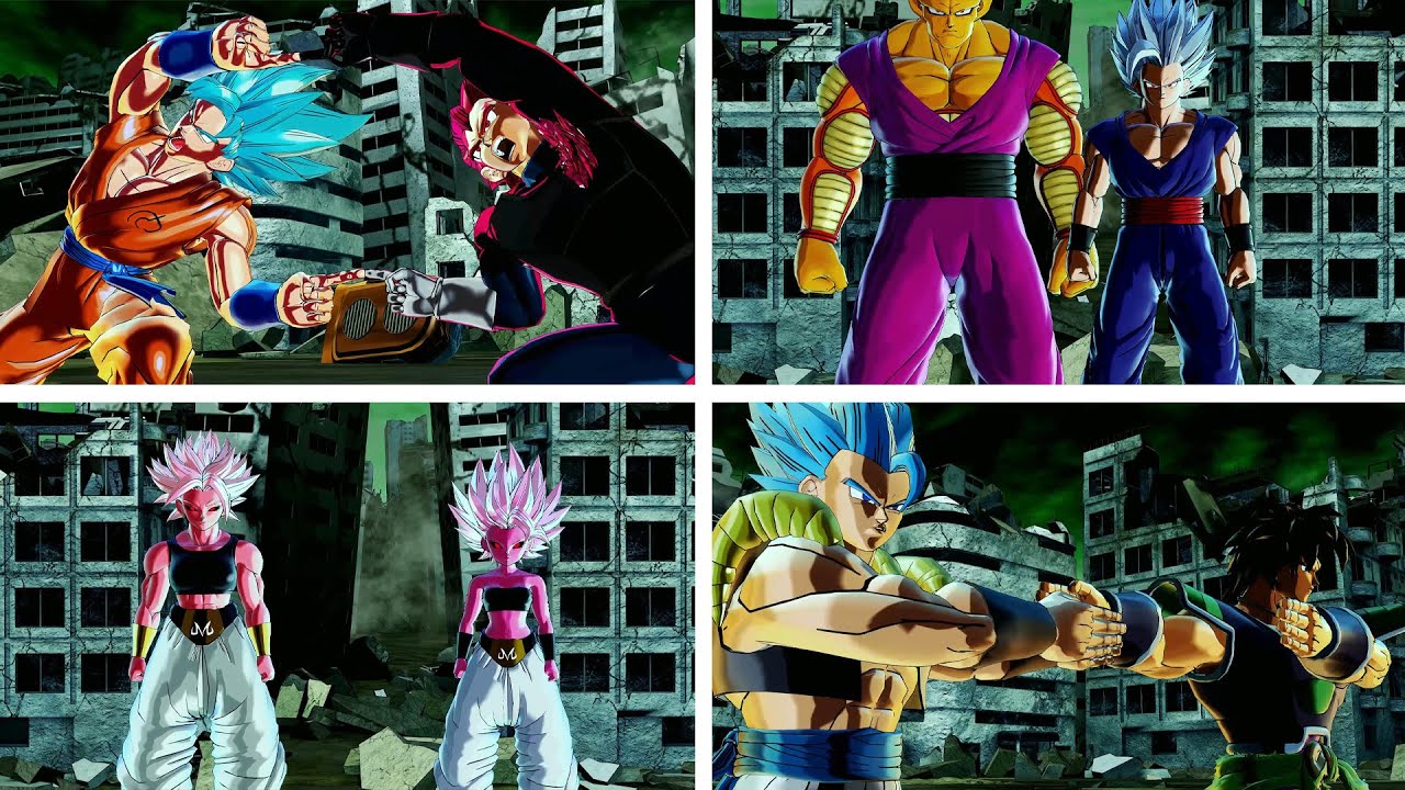 Fusion Compilation | Goku, Vegeta, Broly Gogeta, Kefla, Beast Gohan & More! – DB Xenoverse 2 Mods