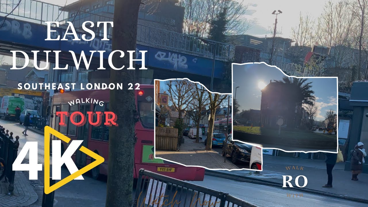 South London walk: East Dulwich SE22 - January 2025 #walkwithro