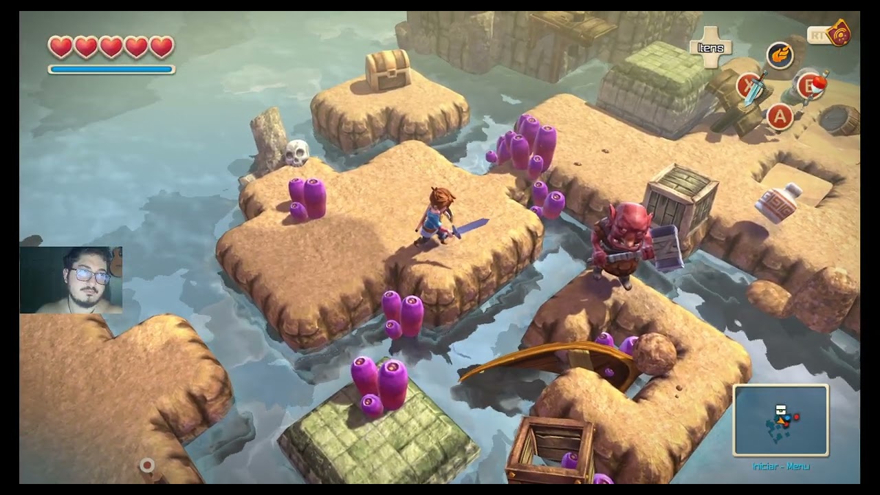 Oceanhorn: Monster of Uncharted Seas - #17 - A Ilha do Arrecife