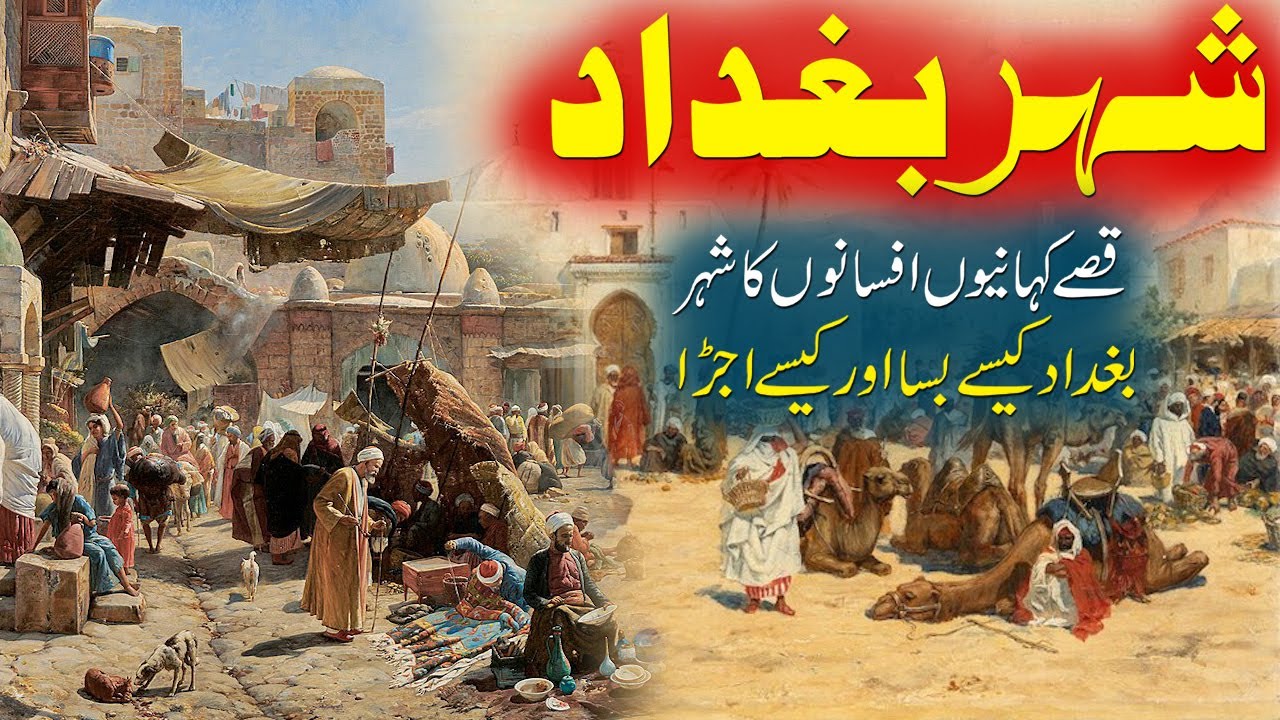 Baghdad Ki Tareekh | History Of Baghdad City | شہر بغداد  | Islamic Urdu Stories Rohail Voice