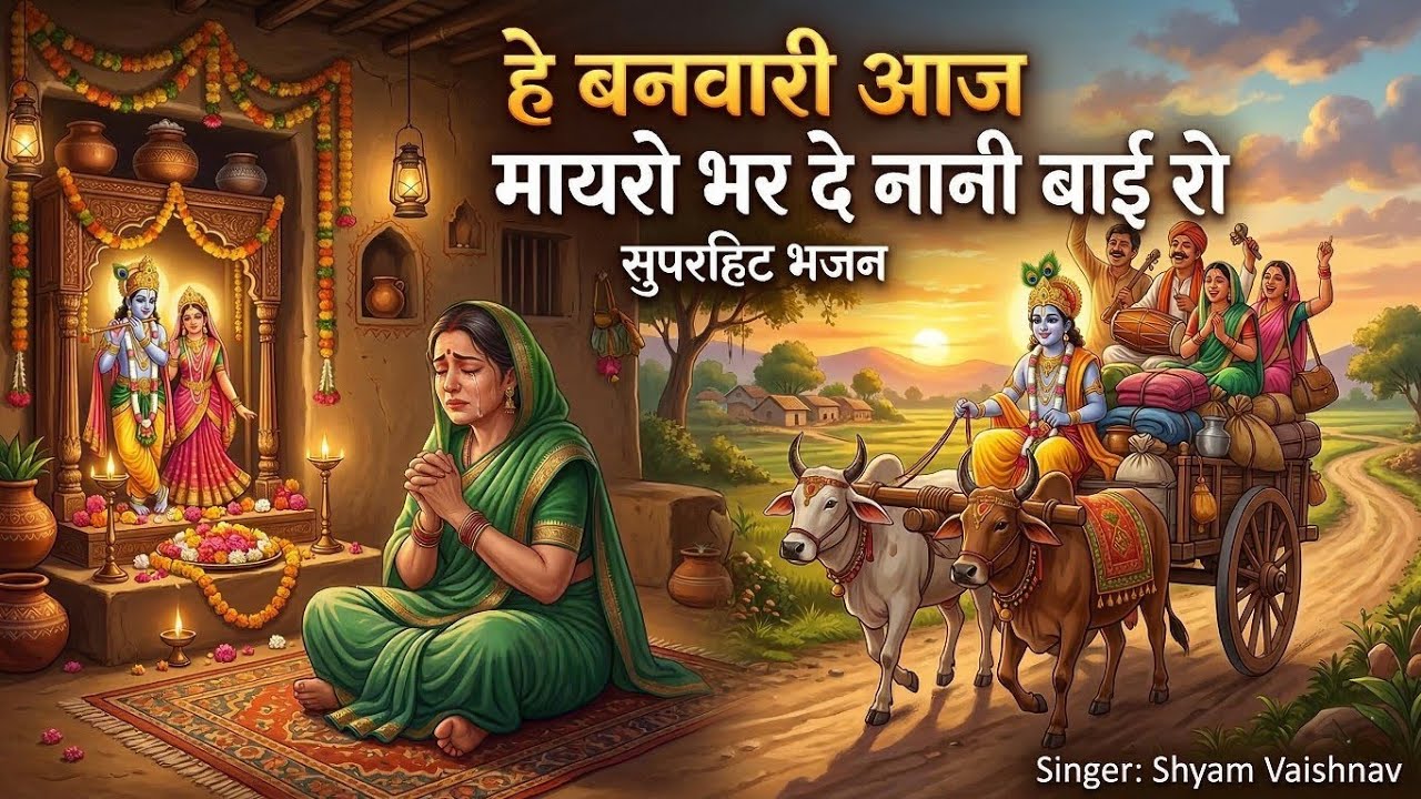 Narsi Mehta Bhajan | हे बनवारी आज मायरो भर दे नैनी बाई | shyam vaishnav