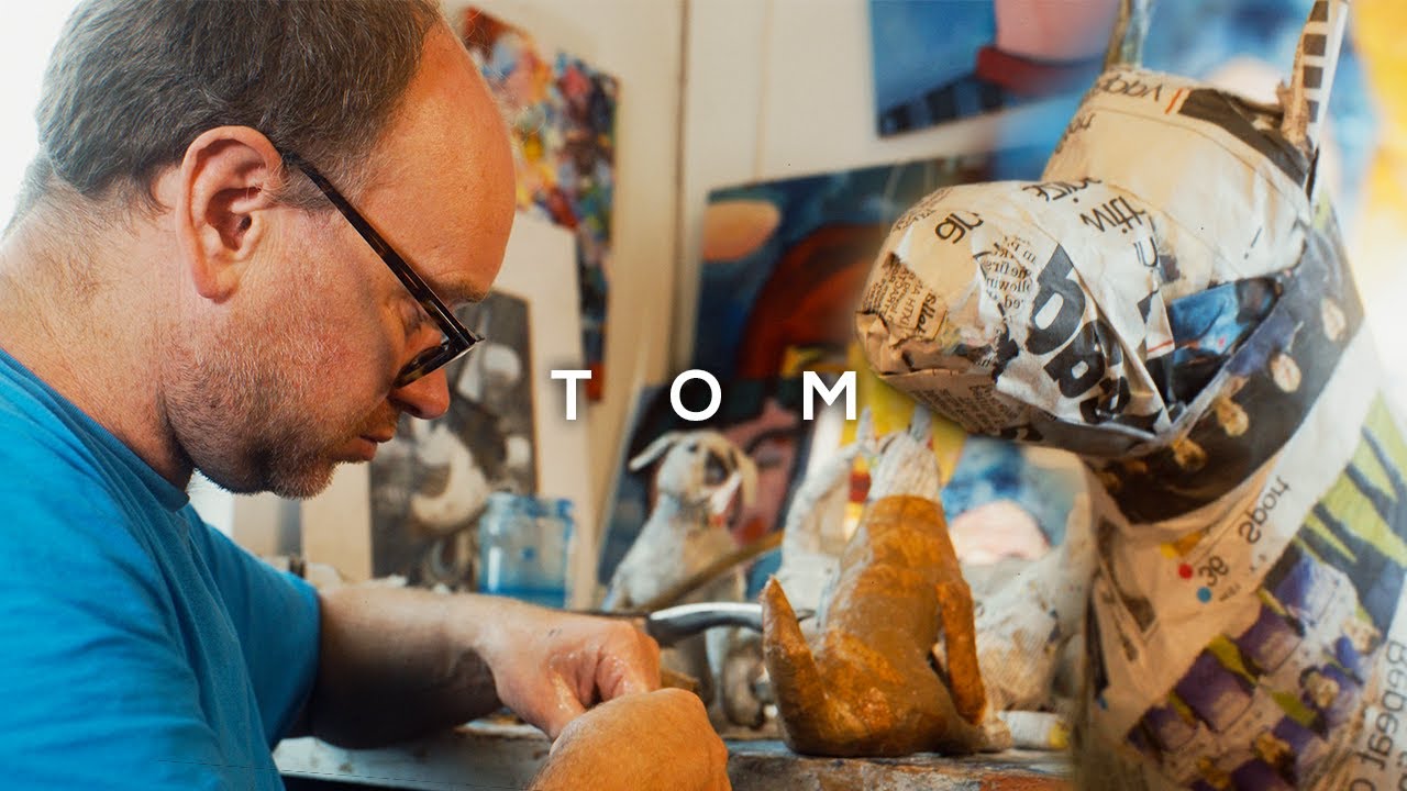 Portraits of Cork // Tom - Papier Mâché Artist