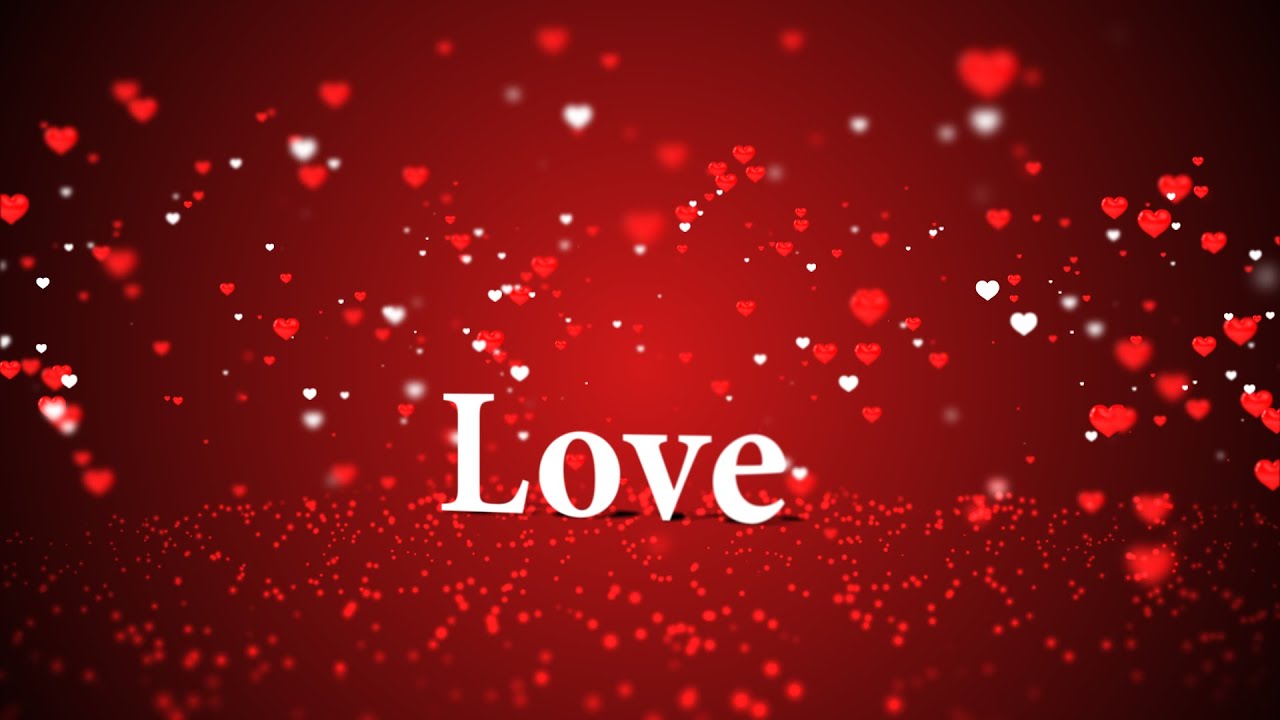 Heart particles background after effect tutorial | After effects heart particles