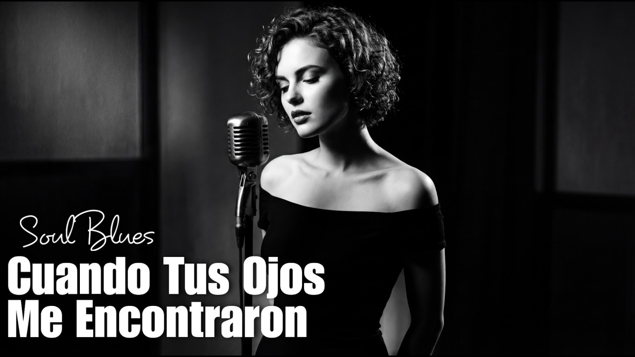 Cuando Tus Ojos Me Encontraron | Spanish Soul Blues | Enlly Noir