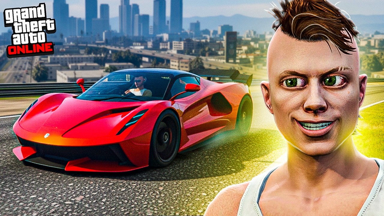 CONSEGUI UM SUPERCARRO GRÁTIS COMEÇANDO DO ZERO! GTA 5 Online #2