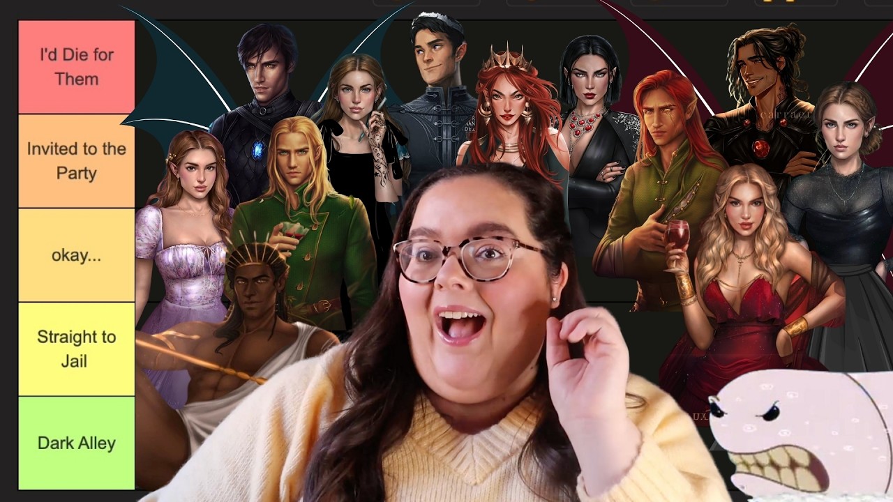 Я составил рейтинг всех персонажей из ACOTAR.