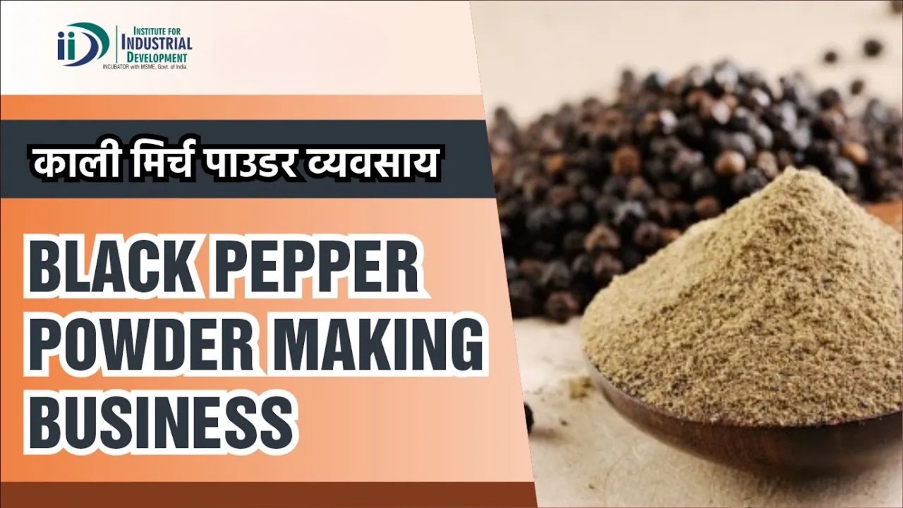 शुरू करे काली मिर्च पाउडर का व्यवसाय | Start Black Pepper Powder Making Business
