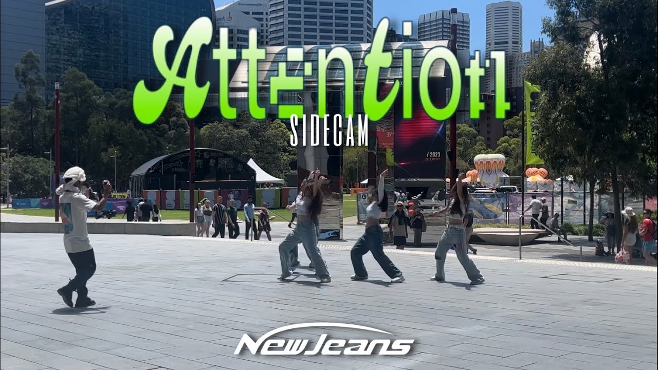 [KPOP IN PUBLIC | SIDE CAM] NewJeans 'Attention' ONE TAKE Cover by BL00M | Sydney, Australia