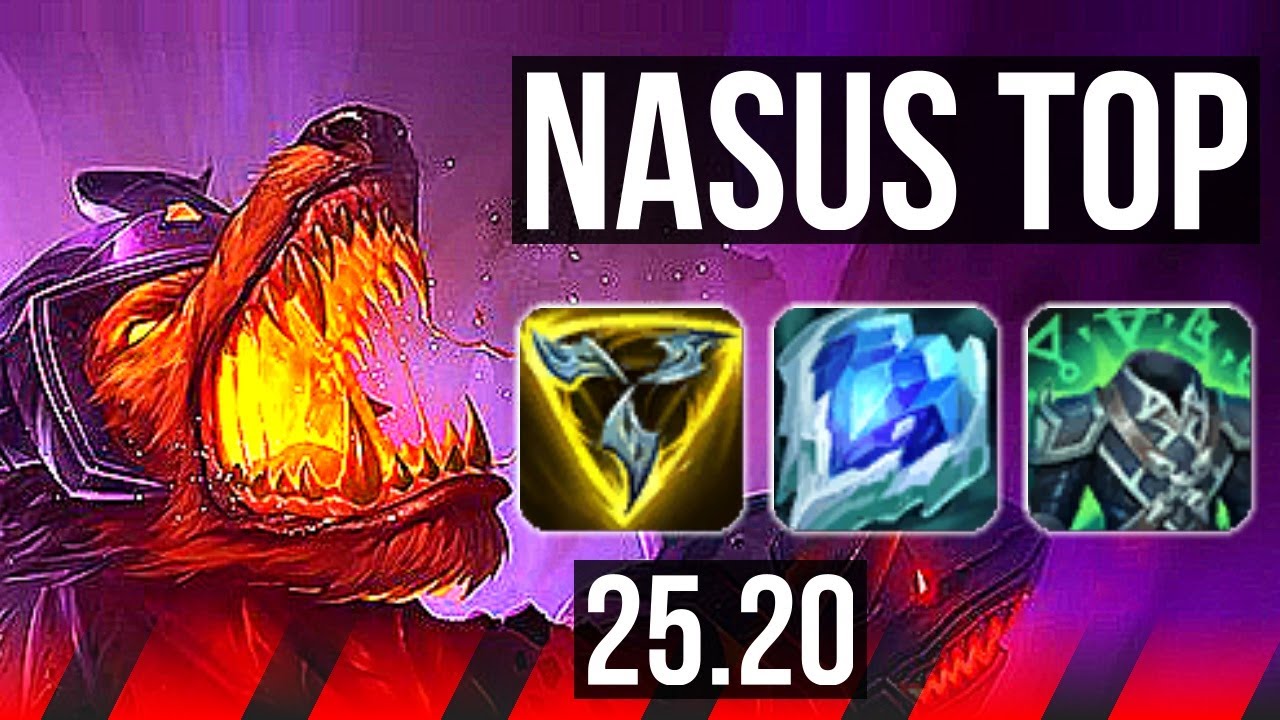 NASUS vs AMBESSA (TOP) | Rank 6 Nasus | EUNE Grandmaster | 25.20