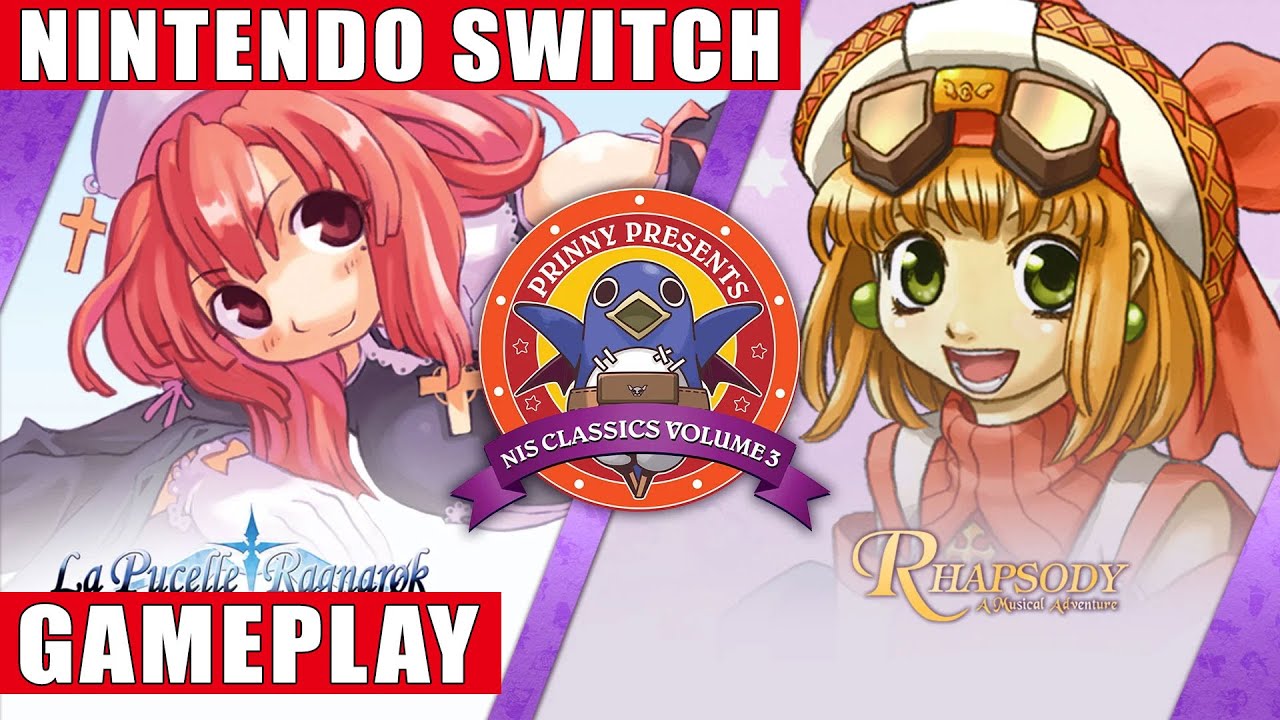 Prinny Presents NIS Classics Vol 3: La Pucelle: Ragnarok / Rhapsody Nintendo Switch Gameplay