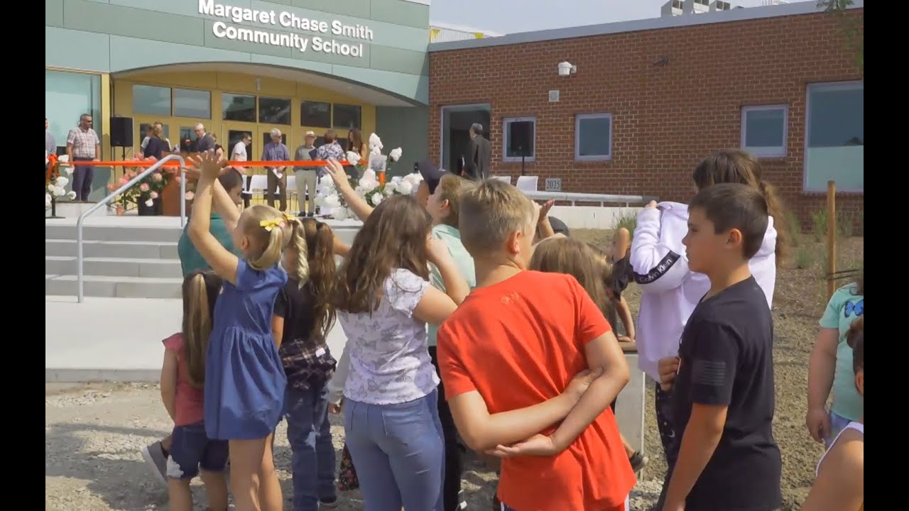 Margaret Chase Smith Community School Ribbon Cutting August 2025