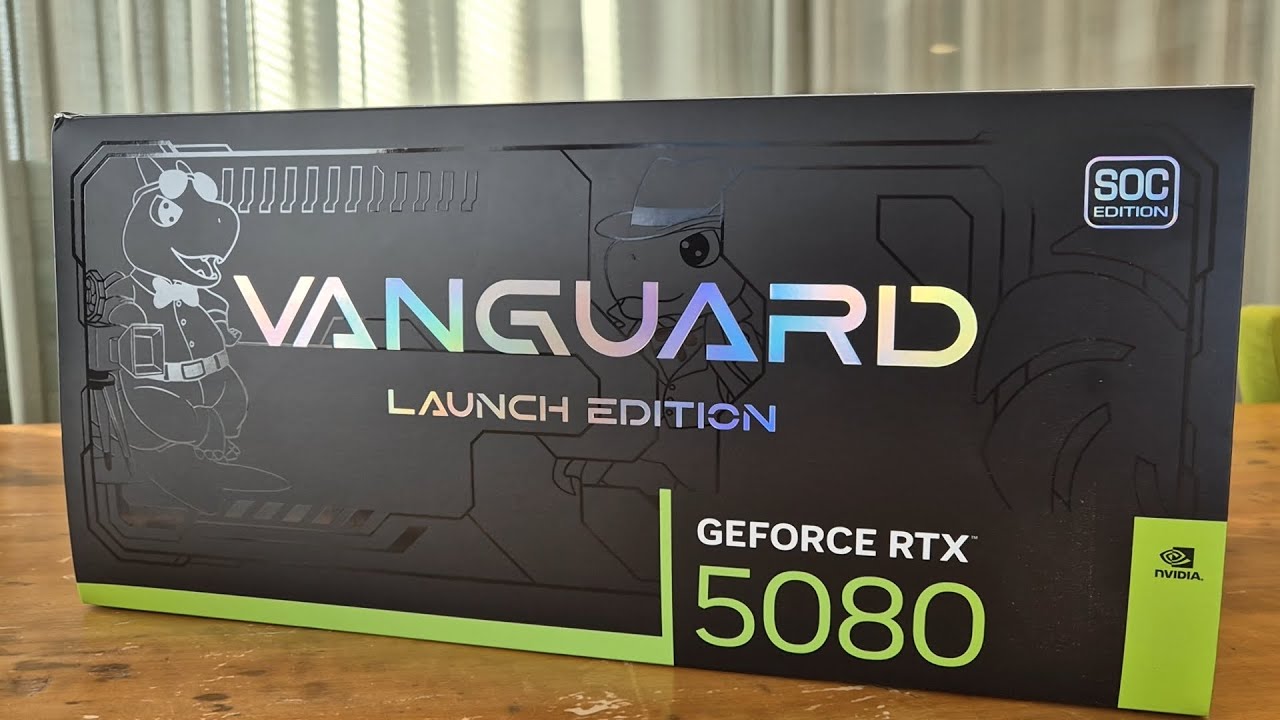 Pika-avauksessa MSI GeForce RTX 5080 16G VANGUARD SOC LAUNCH EDITION