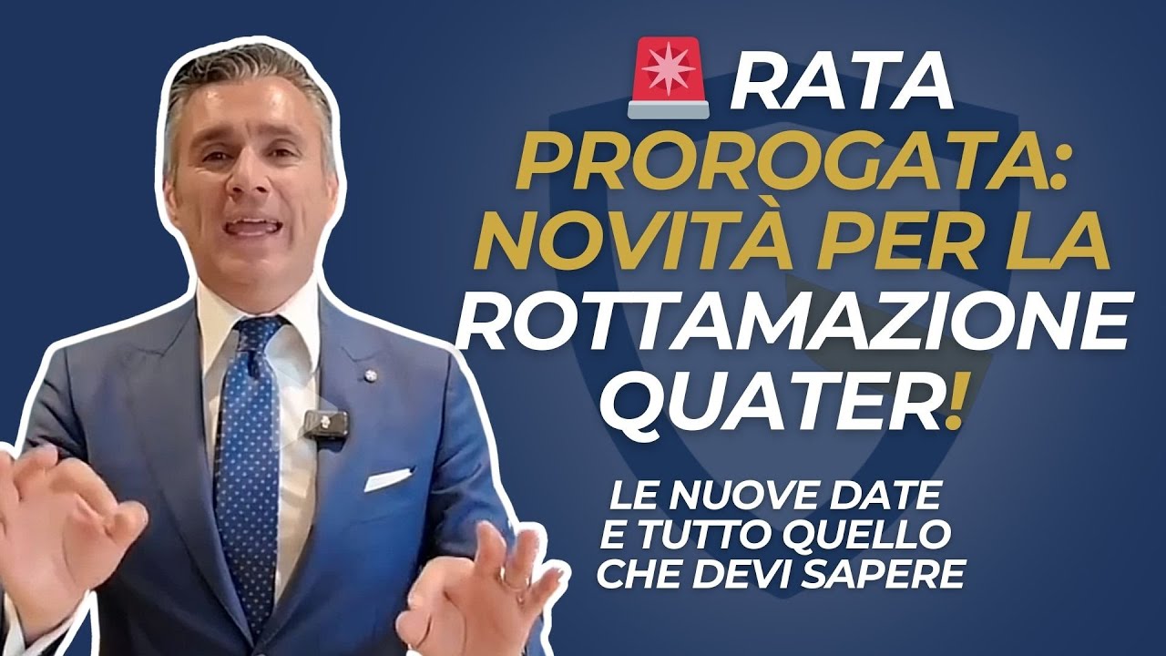 RATA PROROGATA: novità per la Rottamazione Quater!