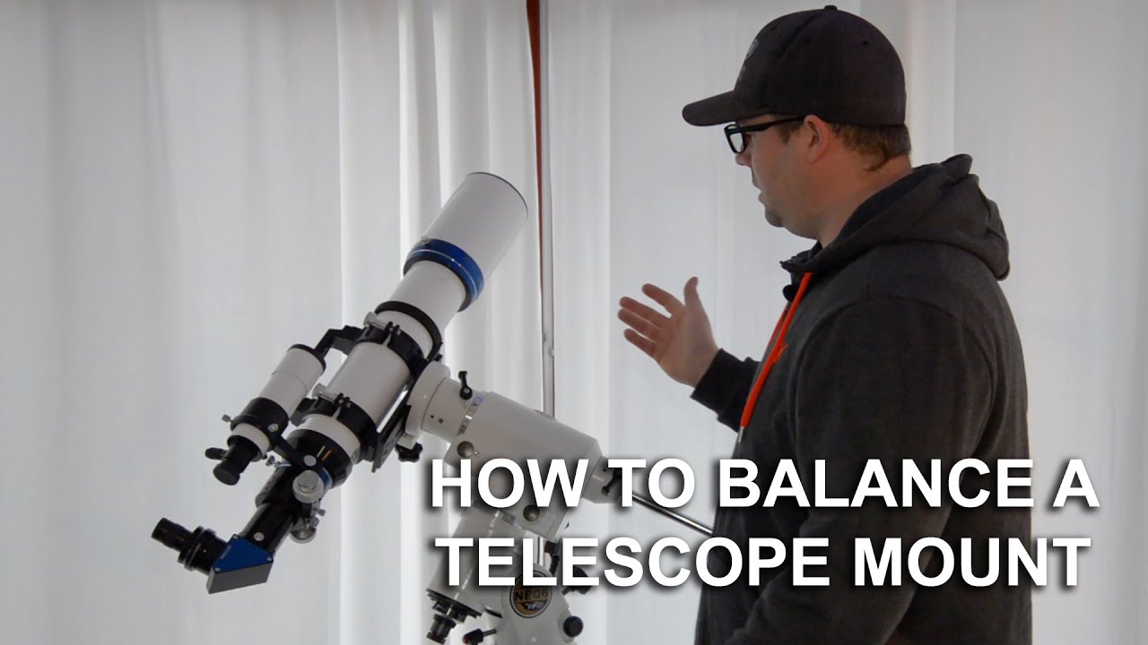 HOW TO BALANCE A DIRECT DRIVEN TELESCOPE MOUNT