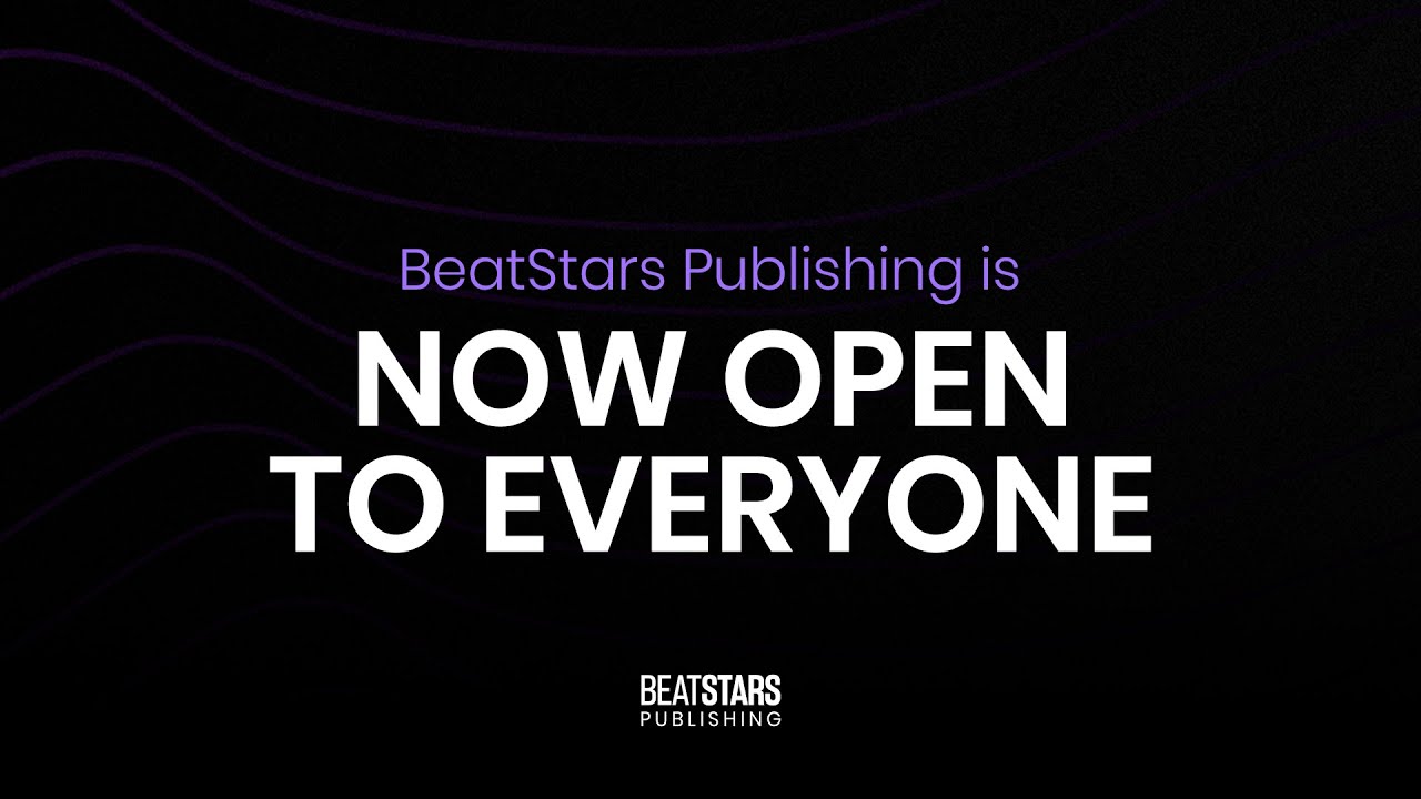BeatStars Publishing is Now Open to Everyone