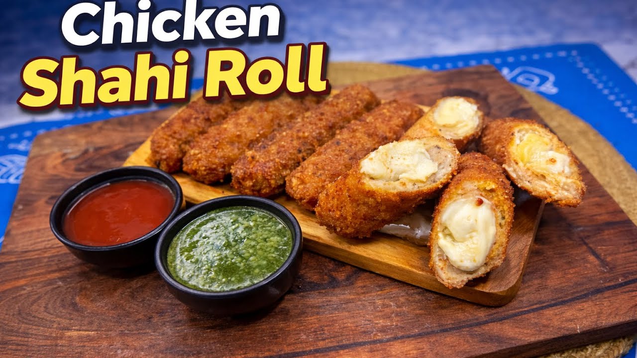 हर तरफ बजेंगे आपकी तारीफ़ों के ढोल जब बनाएंगे शाहीचिकन रोल्स | Shadiyo jaise shahi chicken rolls