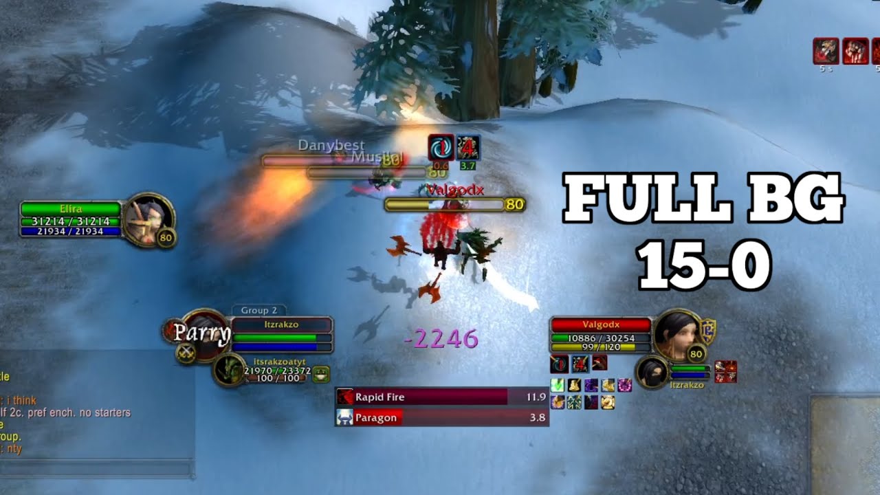 15-0 Hunter Fun in AV WotLK Solo PvP - Rakzo