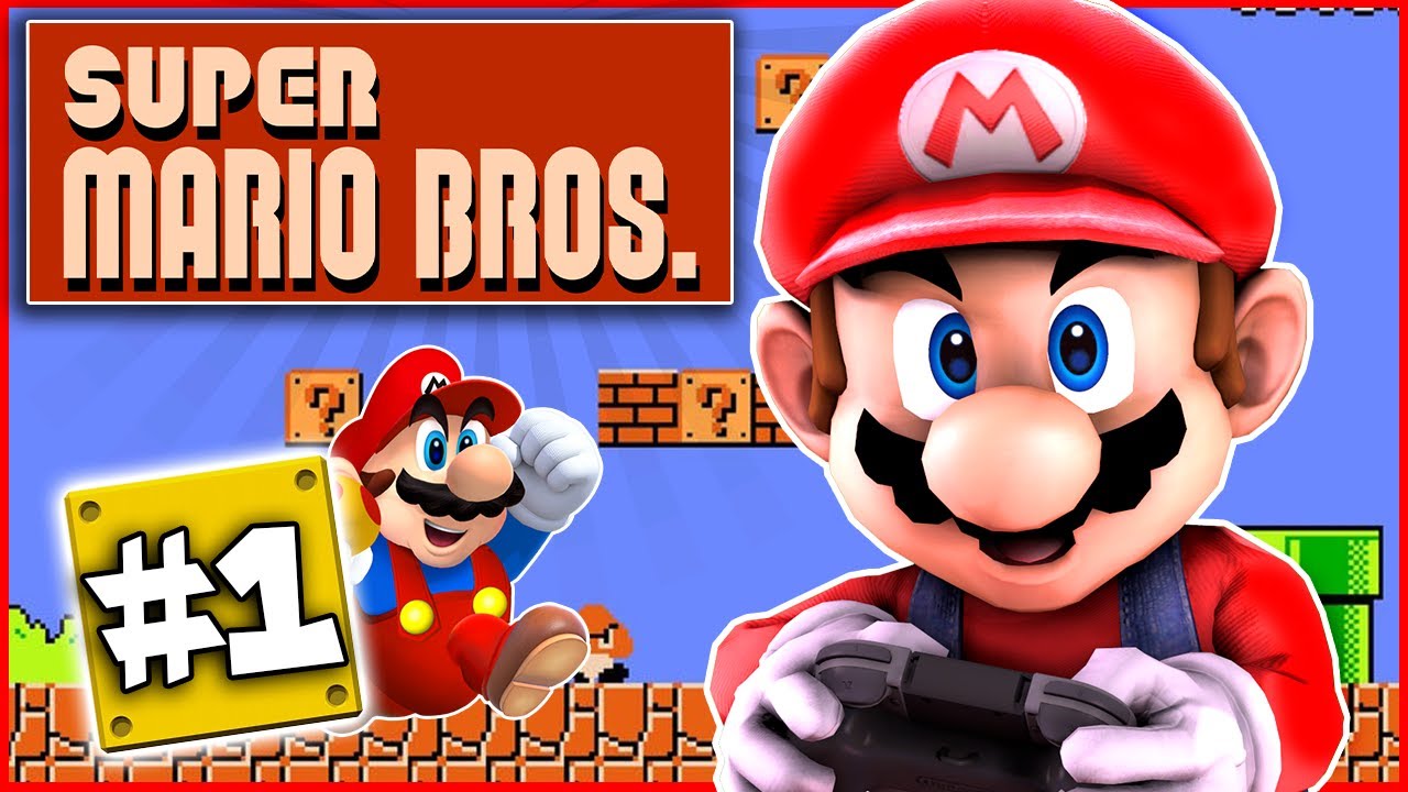 Mario Plays Super Mario Bros Part 1 - THE BEGINNING!?