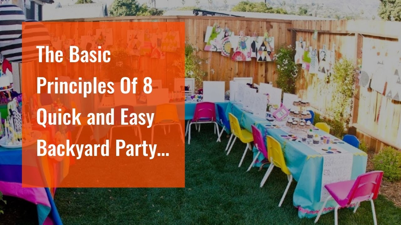 The Basic Principles Of 8 Quick and Easy Backyard Party Hacks - LLBean