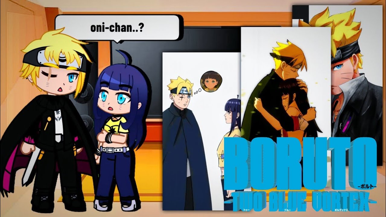 boruto timeskip react to future // boruto, boruhima // gacha reaction