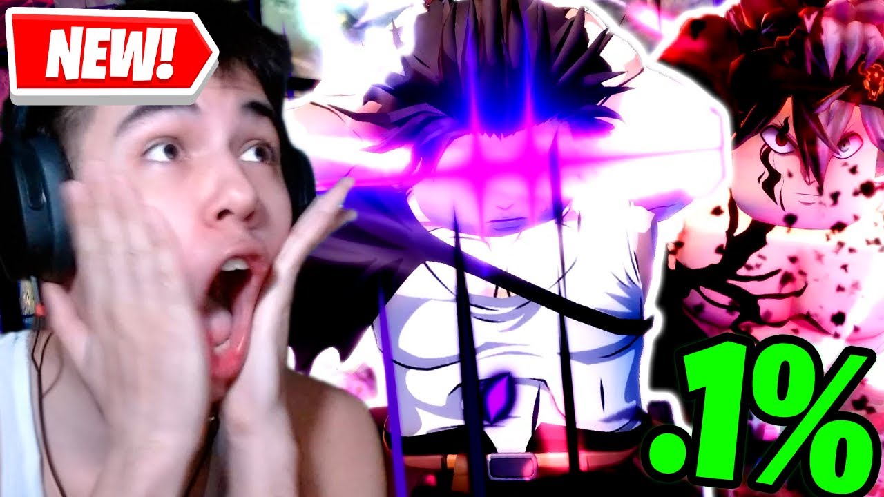 Getting .1% MIRACLE Black Clover UNITS In Anime Reborn!