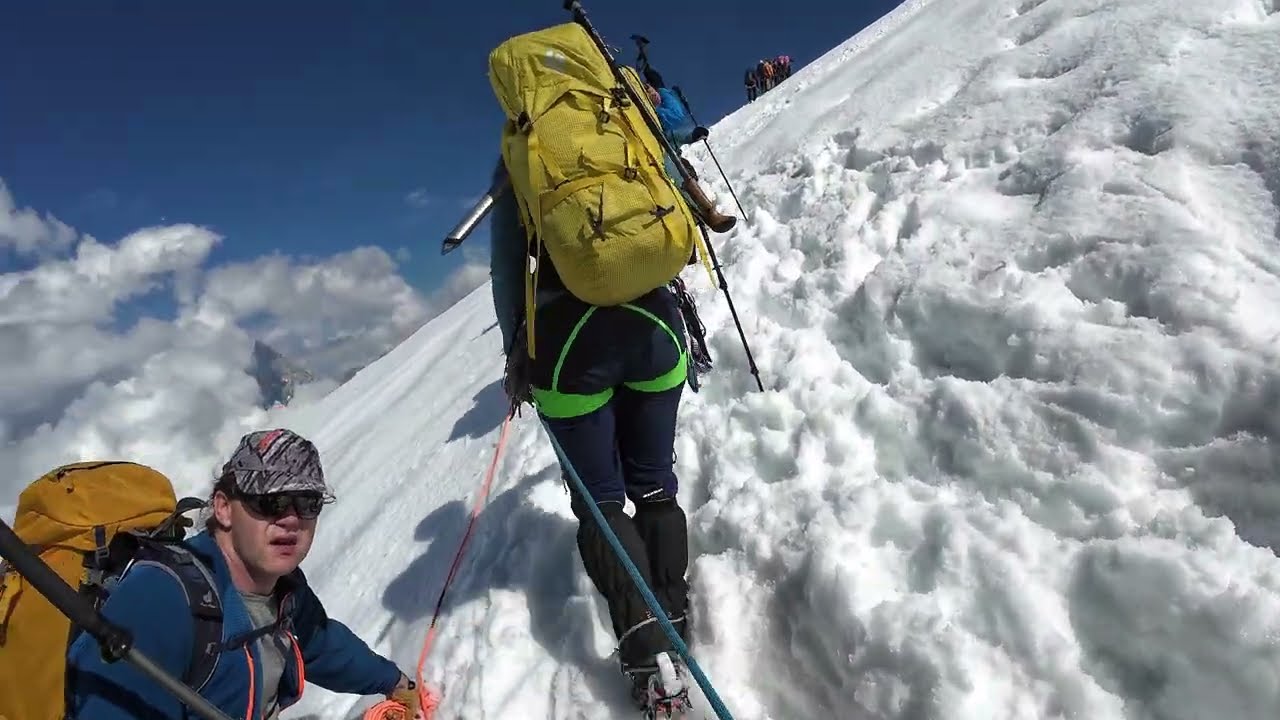 Monte Rosa spaghetti tour deel 1, Breithorn.