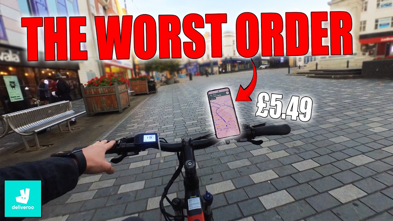 The Worst Pay for a Delivery I’ve Ever Had 😡 Is Deliveroo Misleading Riders? (£5.49 for 5.5 Miles)