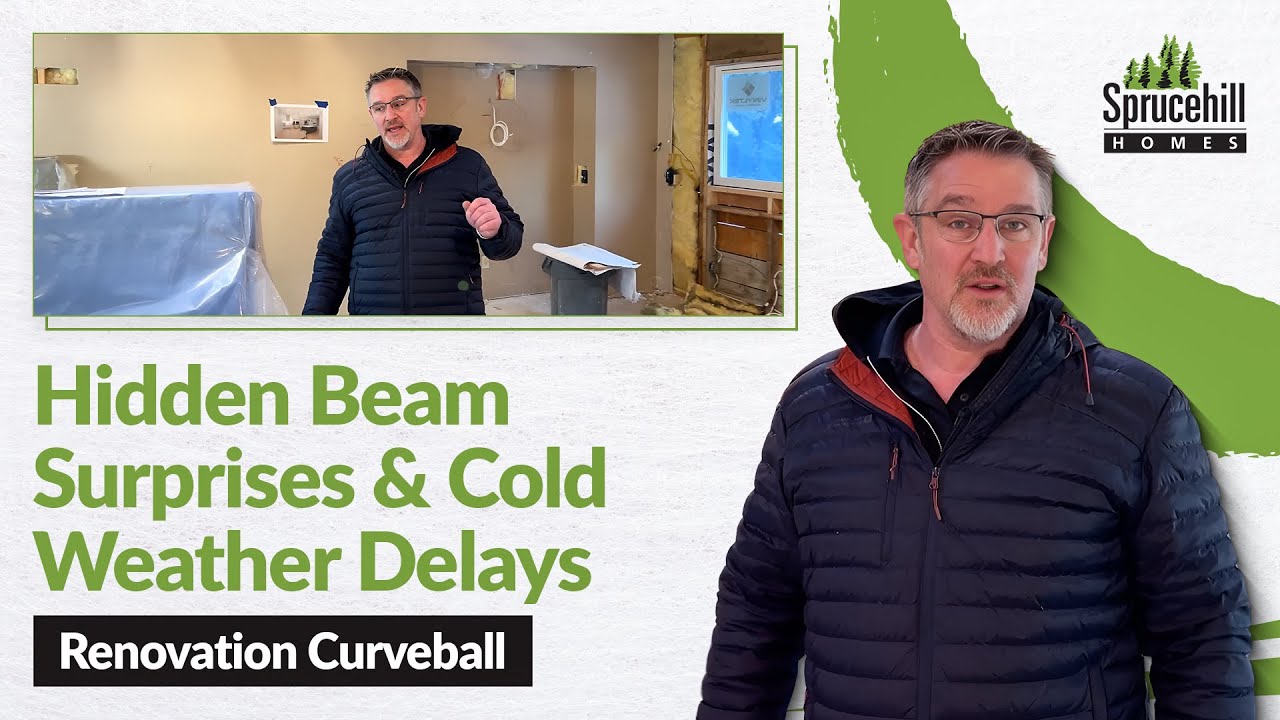 Renovation Curveball: Hidden Beam Surprises & Cold Weather Delays