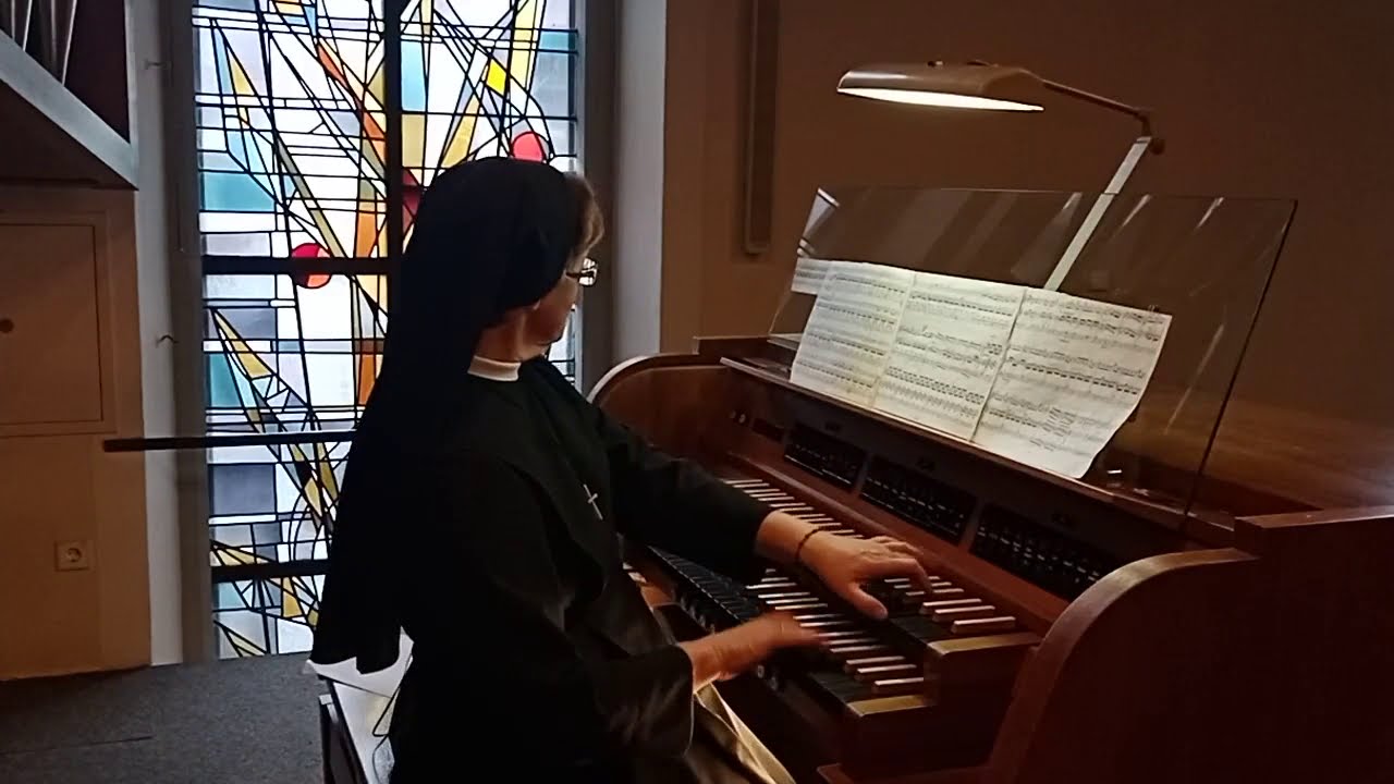 J.S. Bach, Organ Concerto a-moll, BWV 593 - Ohne Bezeichnung - Adagio - Allegro. Sr.Mihovila Tenžera