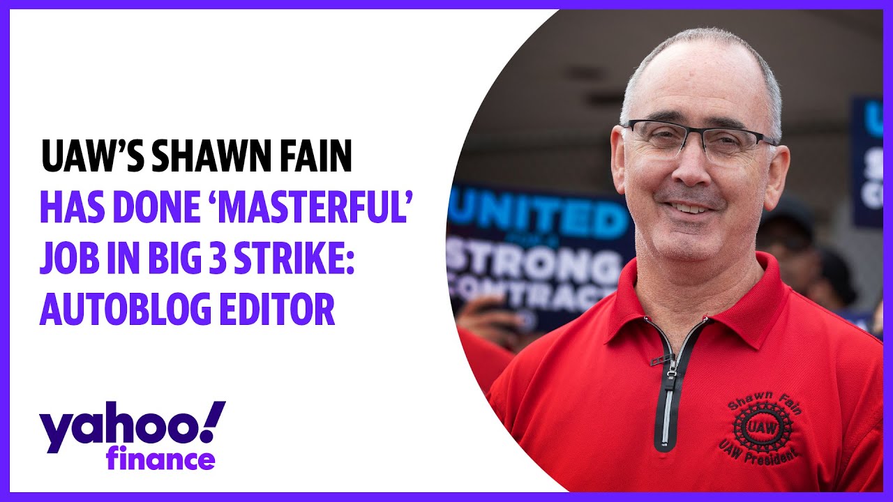 UAW's Shawn Fain done 'masterful' job in Big 3 strike: Autoblog editor