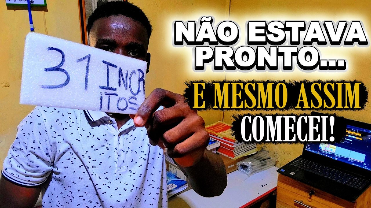 Por que eu comecei no YouTube mesmo sem estar pronto | AMC