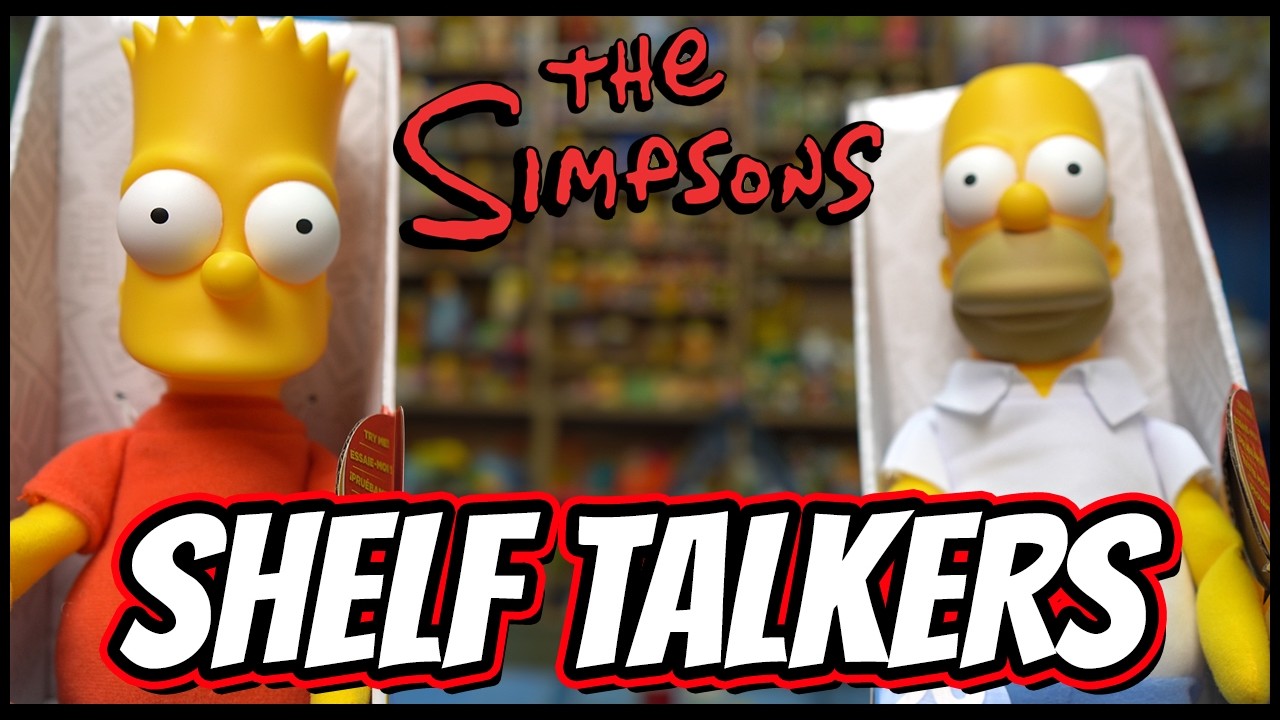 Симпсоны Шелф-Токеры от Jakks Pacific ПОЛНЫЙ ОБЗОР и ОТКРЫТИЕ
